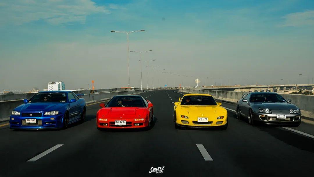 在电车横行的年代,能把四大天王聚齐属实不容易 | 摄影大片14