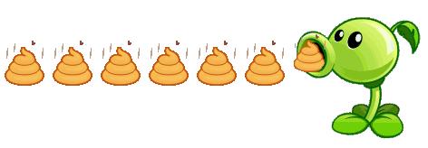 抖音豌豆射手表情包合集,豌豆表情包,植物大战僵尸豌豆射手发射表情包