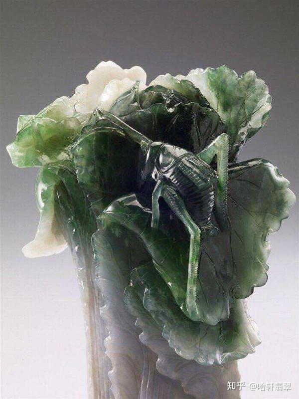 中国 玉石翡翠彫刻 野菜 白菜 ペンダントトップ 置物 R1105 - 美術品 ...