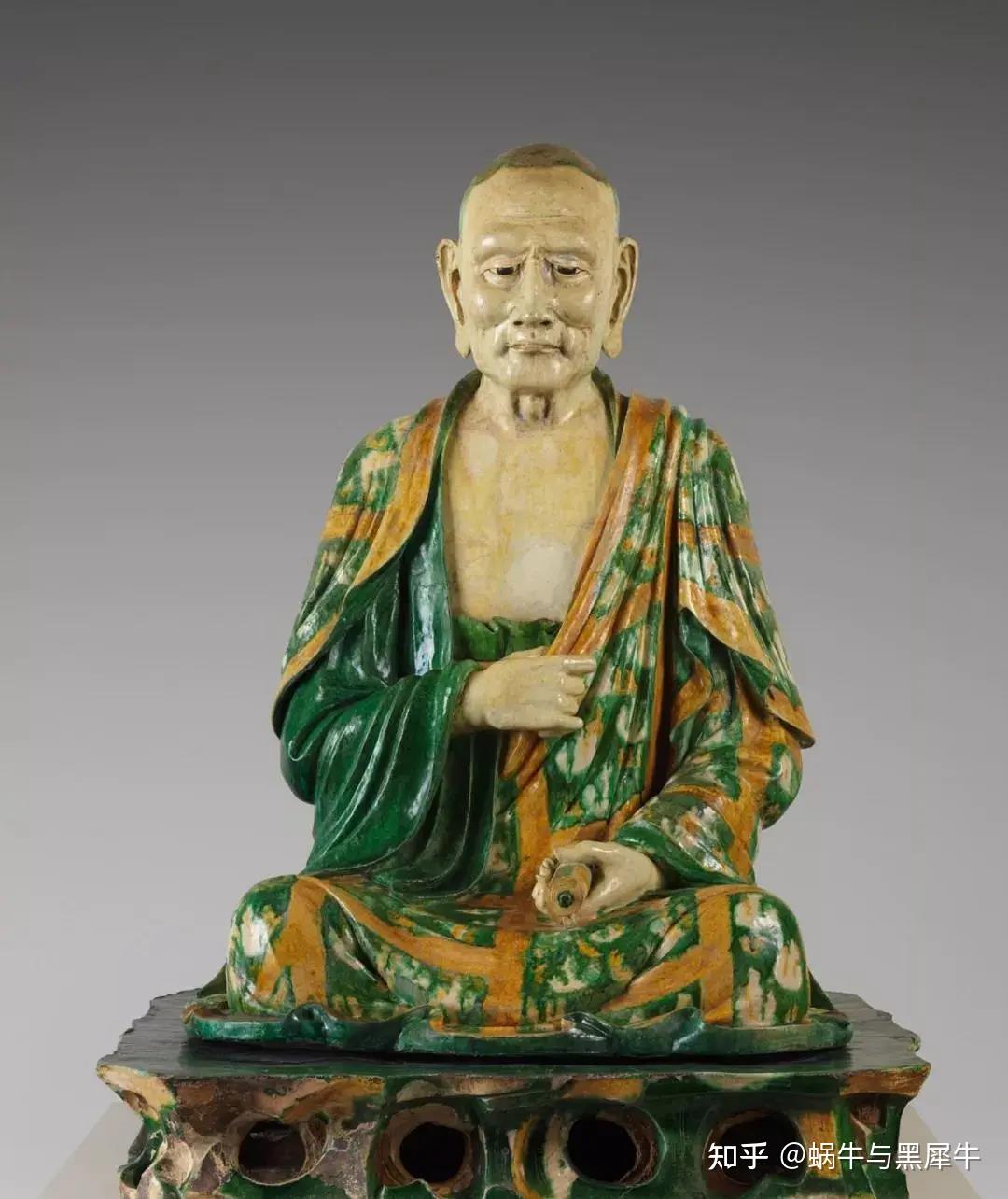 世所罕有的三彩罗汉像 - 知乎