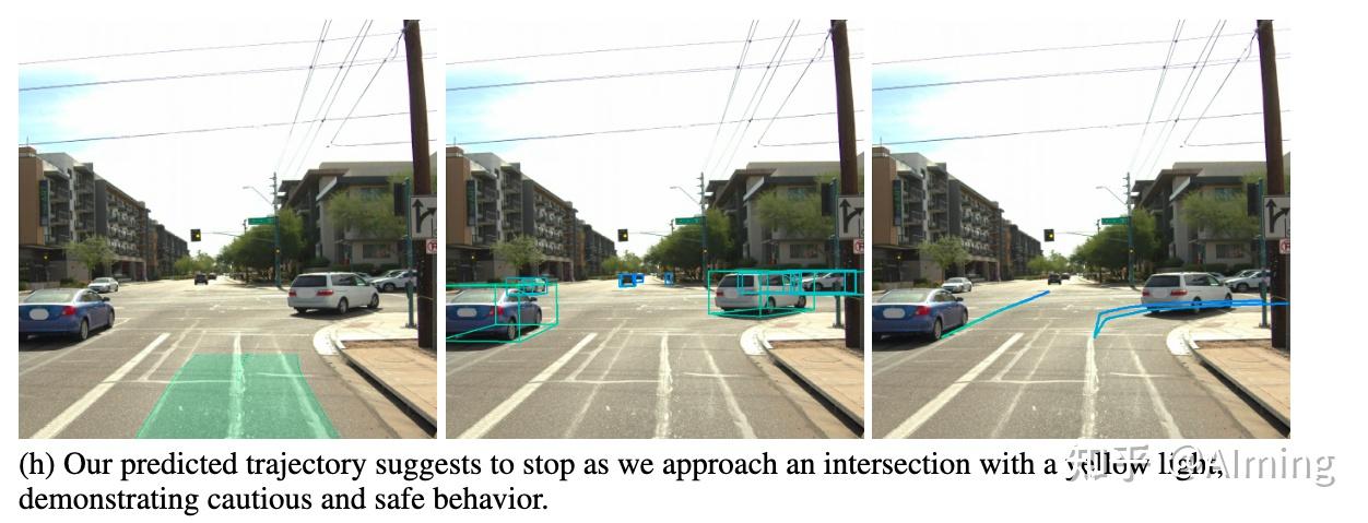 黄灯 刹停 ,可见大量的常识信息包含了这些交通知识