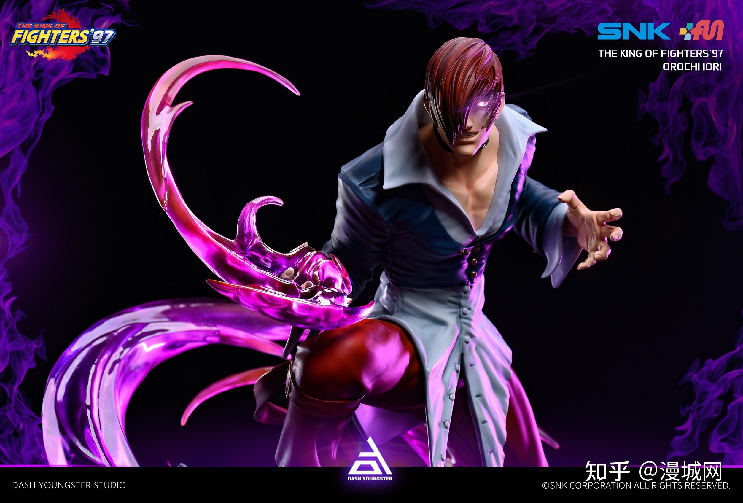 dashyoungsterstudio拳皇97月之夜大蛇之血狂疯庵14雕像