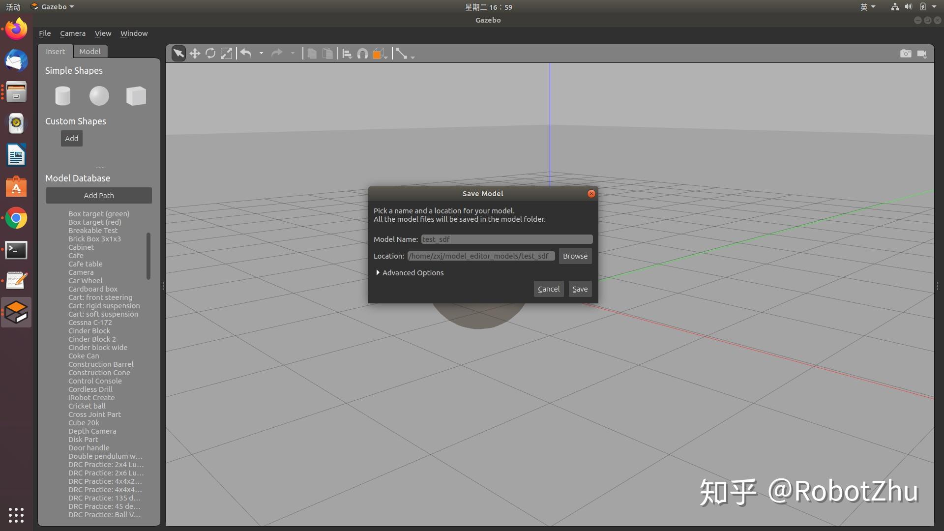 Gazebo 打开SDF 知乎