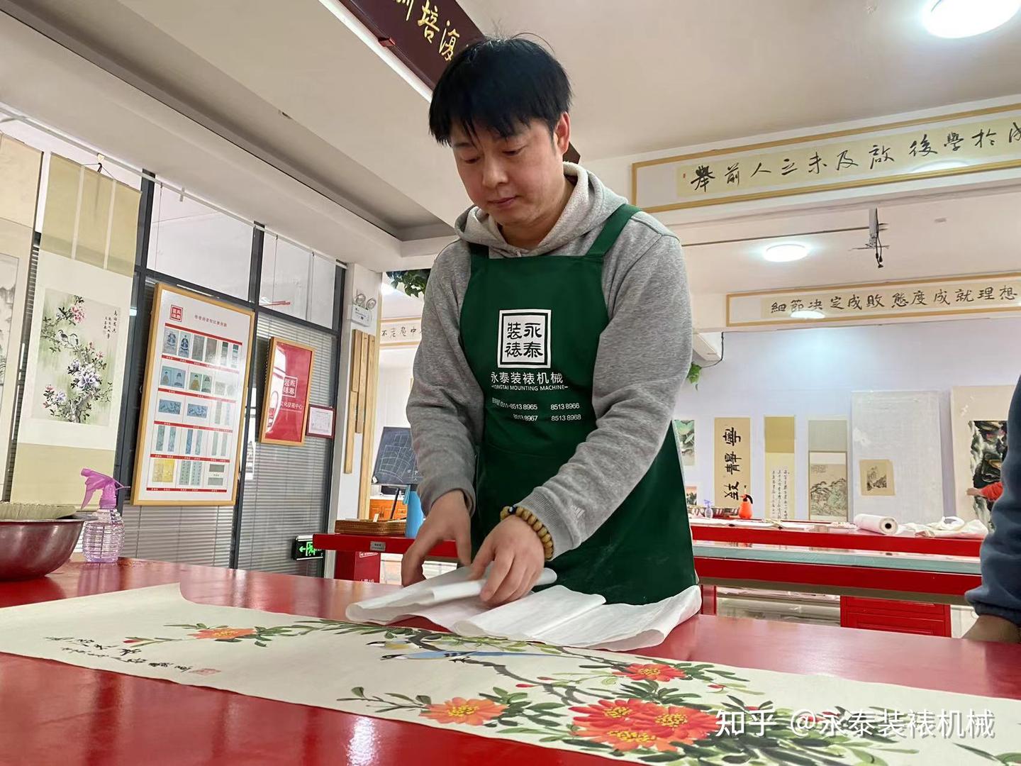 十字绣装裱方法 书画装裱机速度快 - 知乎