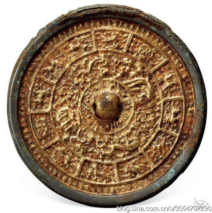 古鏡 青銅鏡 鳳凰龍麒麟鳥 中国古玩 中国美術 唐物 擺件 仿古错金坐龙青铜龙摆件四角龙走地龙纯铜中华