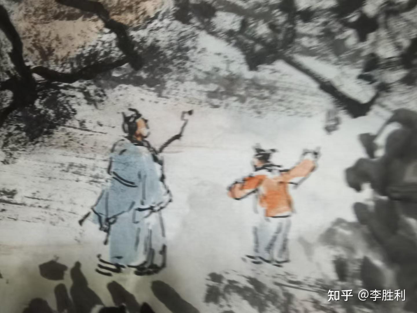 广州著名画家孟老师作品——依据唐.贾岛《寻隐者不遇》诗意所作国画作品！ - 知乎