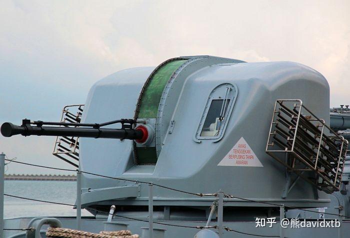 中口径舰炮的中坚boforssak57mk12357mm70倍径快炮