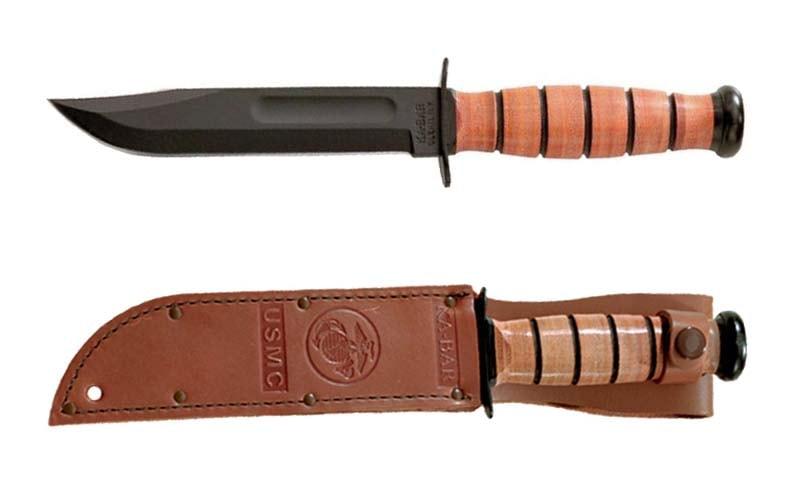 聊聊刀卡巴usmc十大战术刀不老的军刀传奇