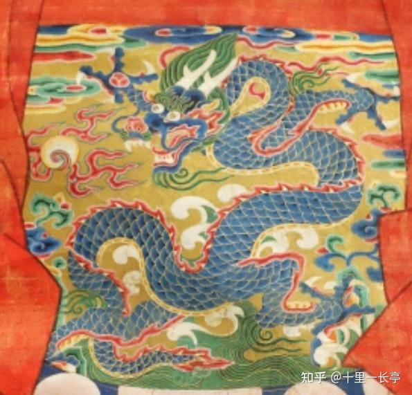 明清宫廷服饰与画像上龙纹形象的特征与演变简析 - 知乎