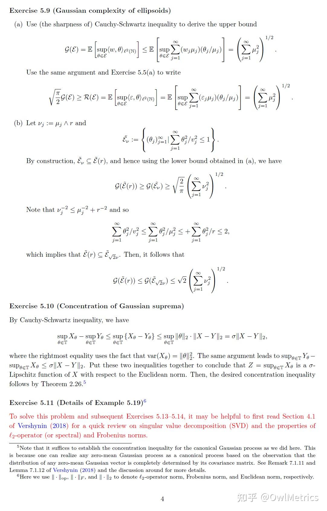 Wainwright高维统计学Chapter 5 [Mindmap+Solutions]