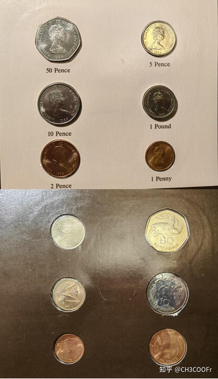 英国海外领地硬币（一）——圣赫勒拿、阿森松和特里斯坦-达库尼亚的硬币- 知乎