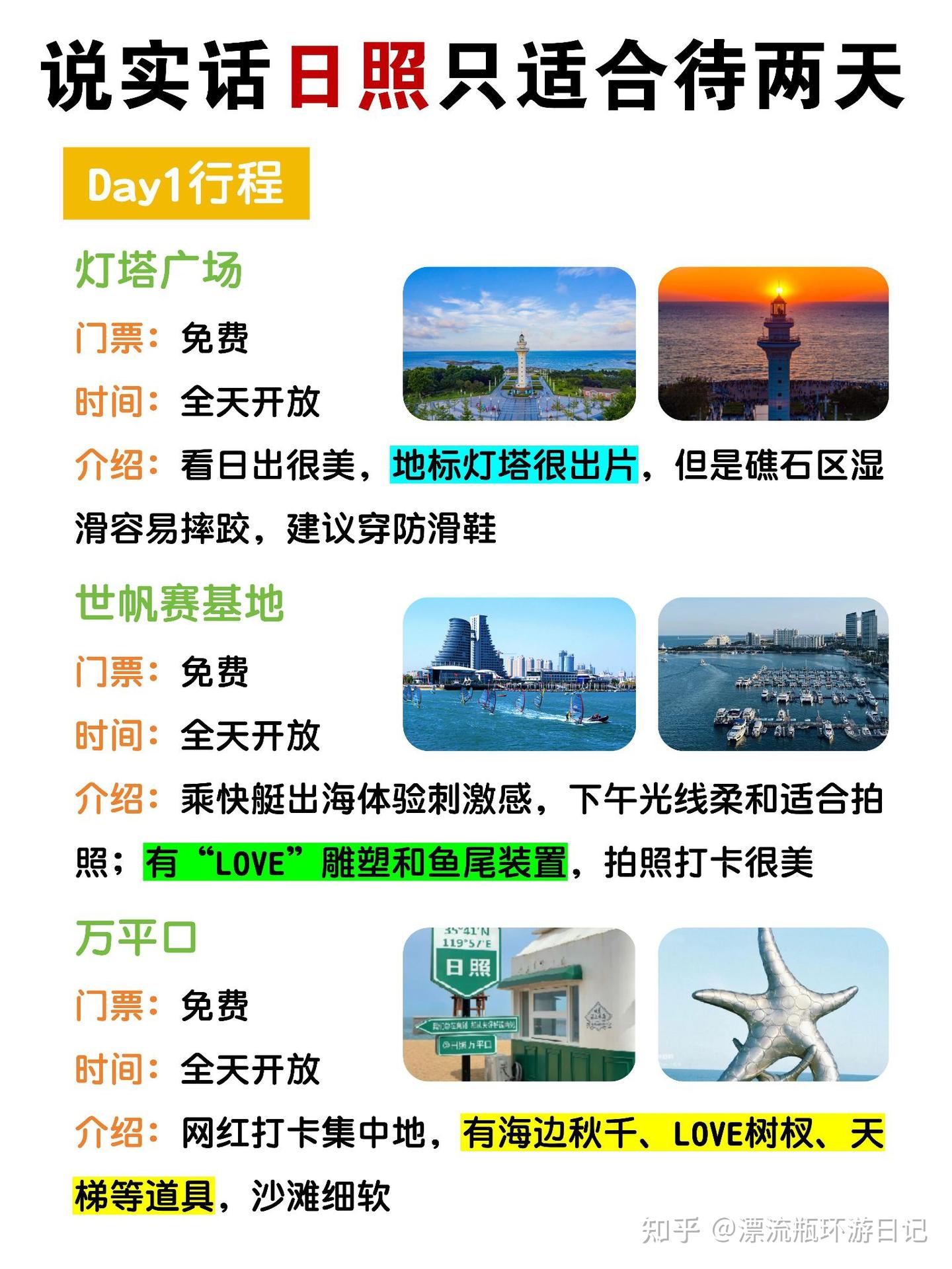 替大家试过了,日照就只适合玩2天 - 知乎