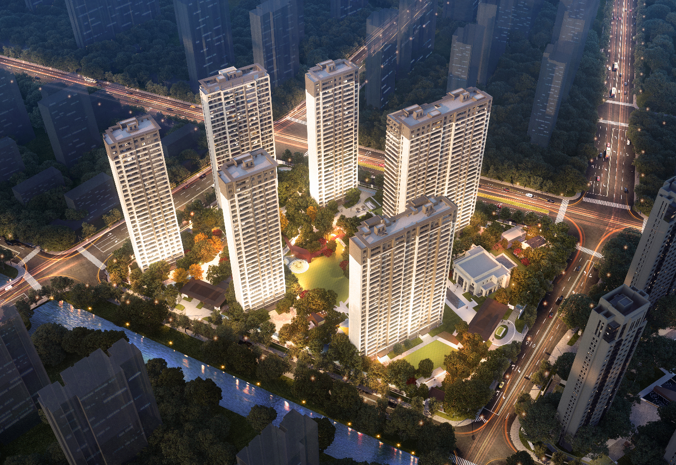 金陵出人物立邺金茂府平良上府璟园样板间荣耀盛开