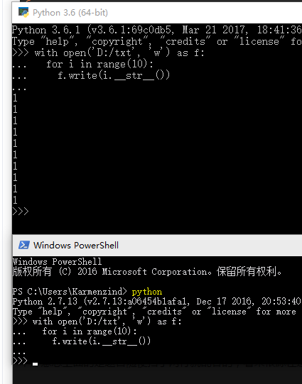 Python中没有任何print语句却在不断地输出?
