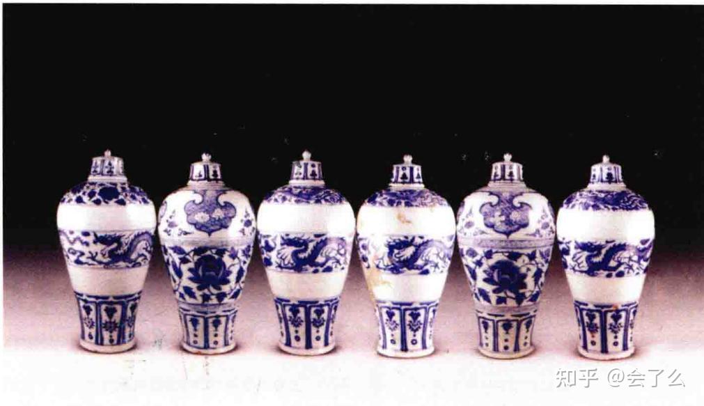 中国美術青花人物紋梅瓶 【公式通販】