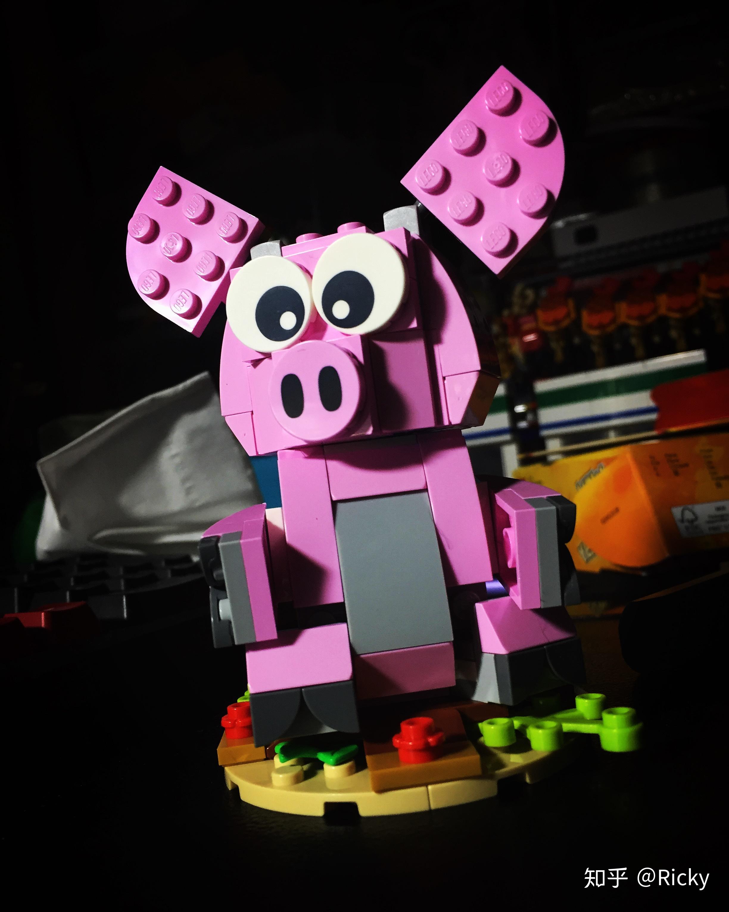 lego猪事如意猪年拼装40186
