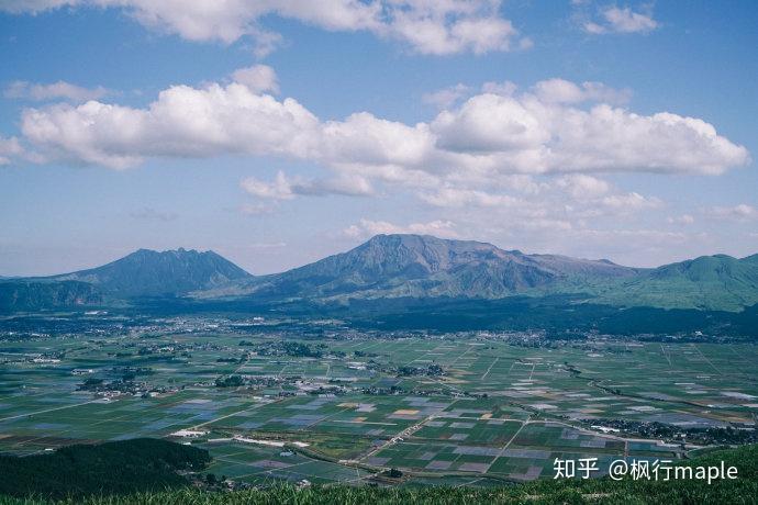 日本阿苏当火山遇上热情收获的是美丽风景与欢乐生活