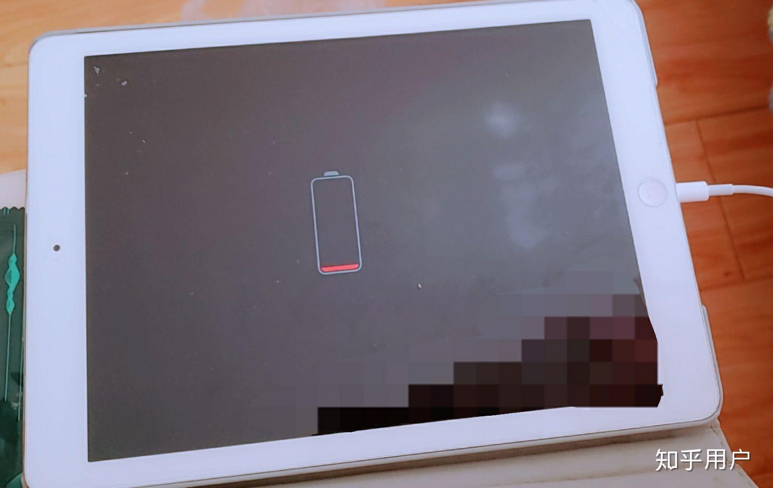 ipad充不上电怎么办一直开机就一直显示红色框? - 知乎
