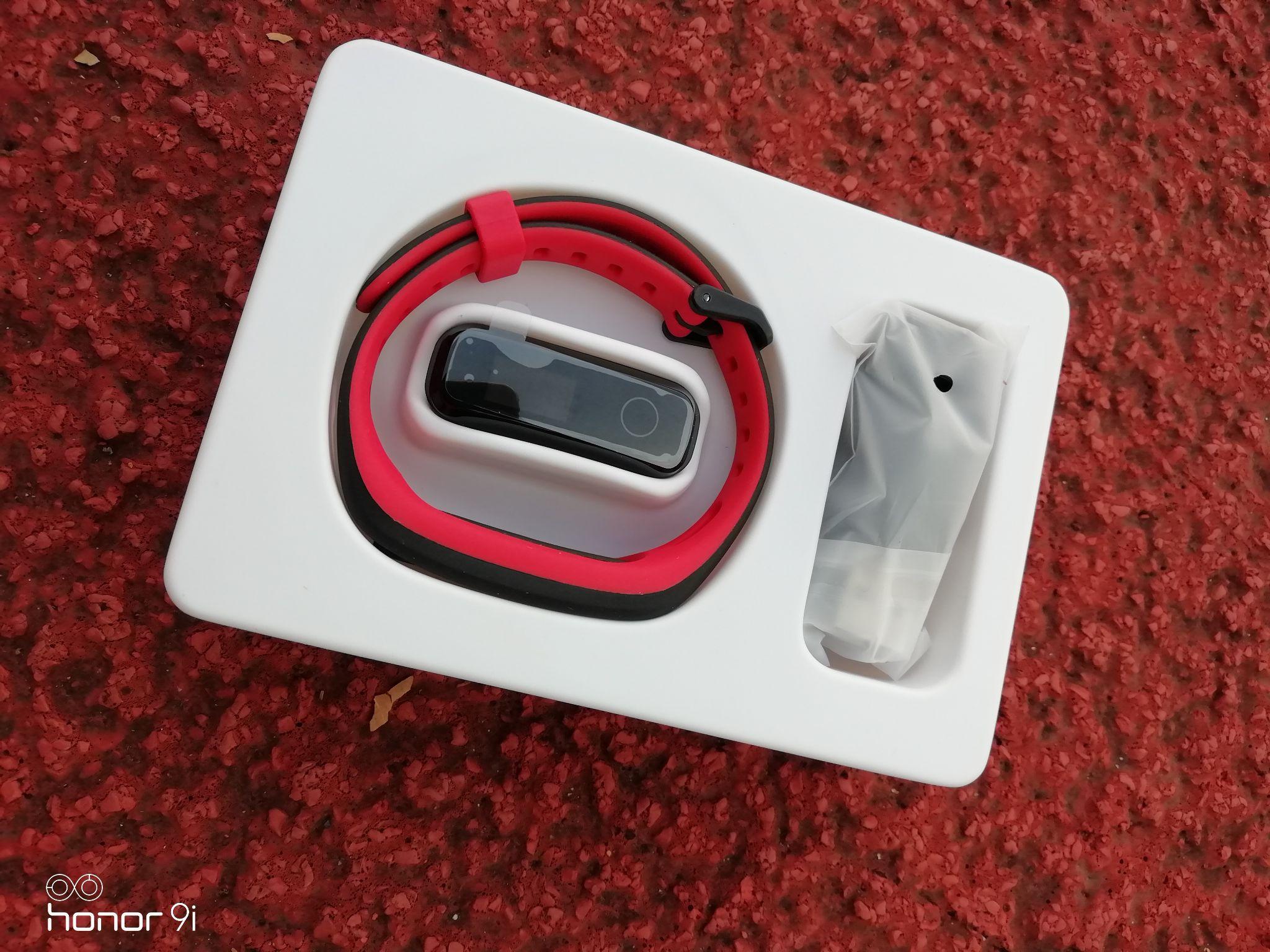 荣耀手环4running版#开箱感观