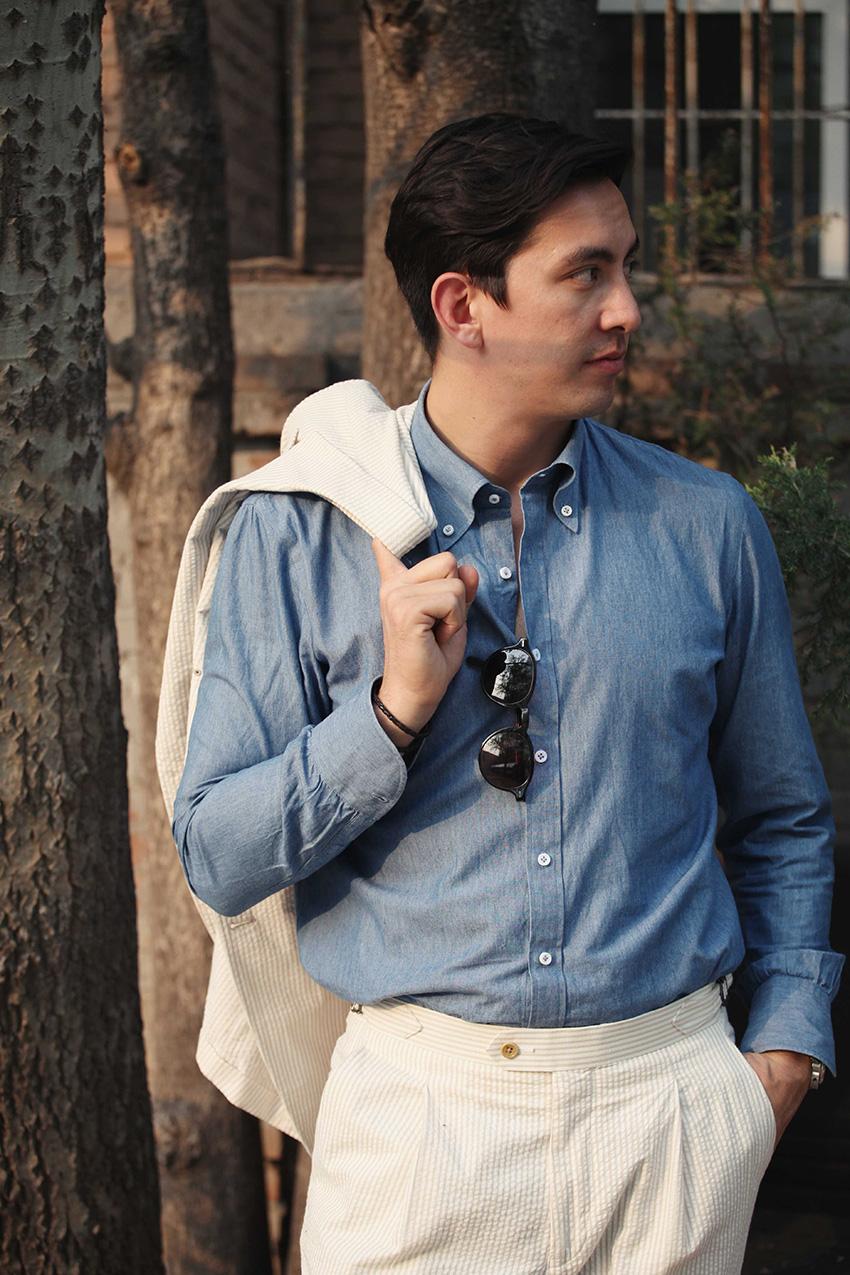 王凯文:宽松,舒适,独特花纹会拼布.