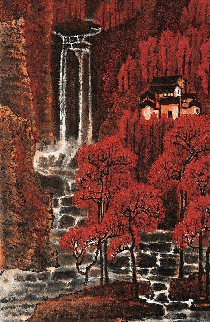 李可染名画万山红遍创作背后的故事