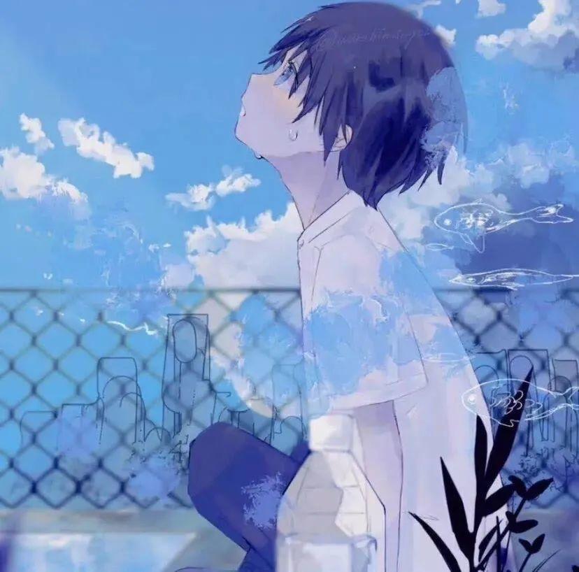 有哪些好看到爆的蓝色系头像? - 知乎