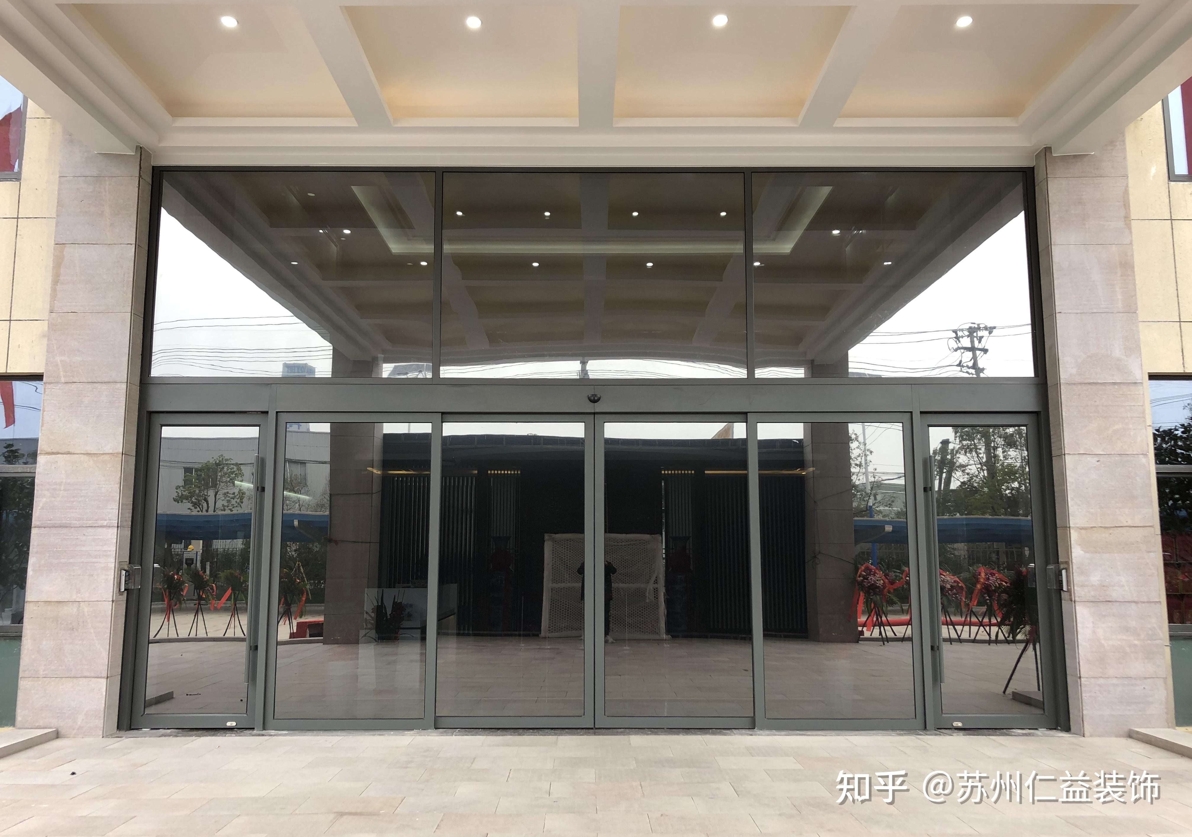 平移自动感应移门感应门机的组成和运行过程