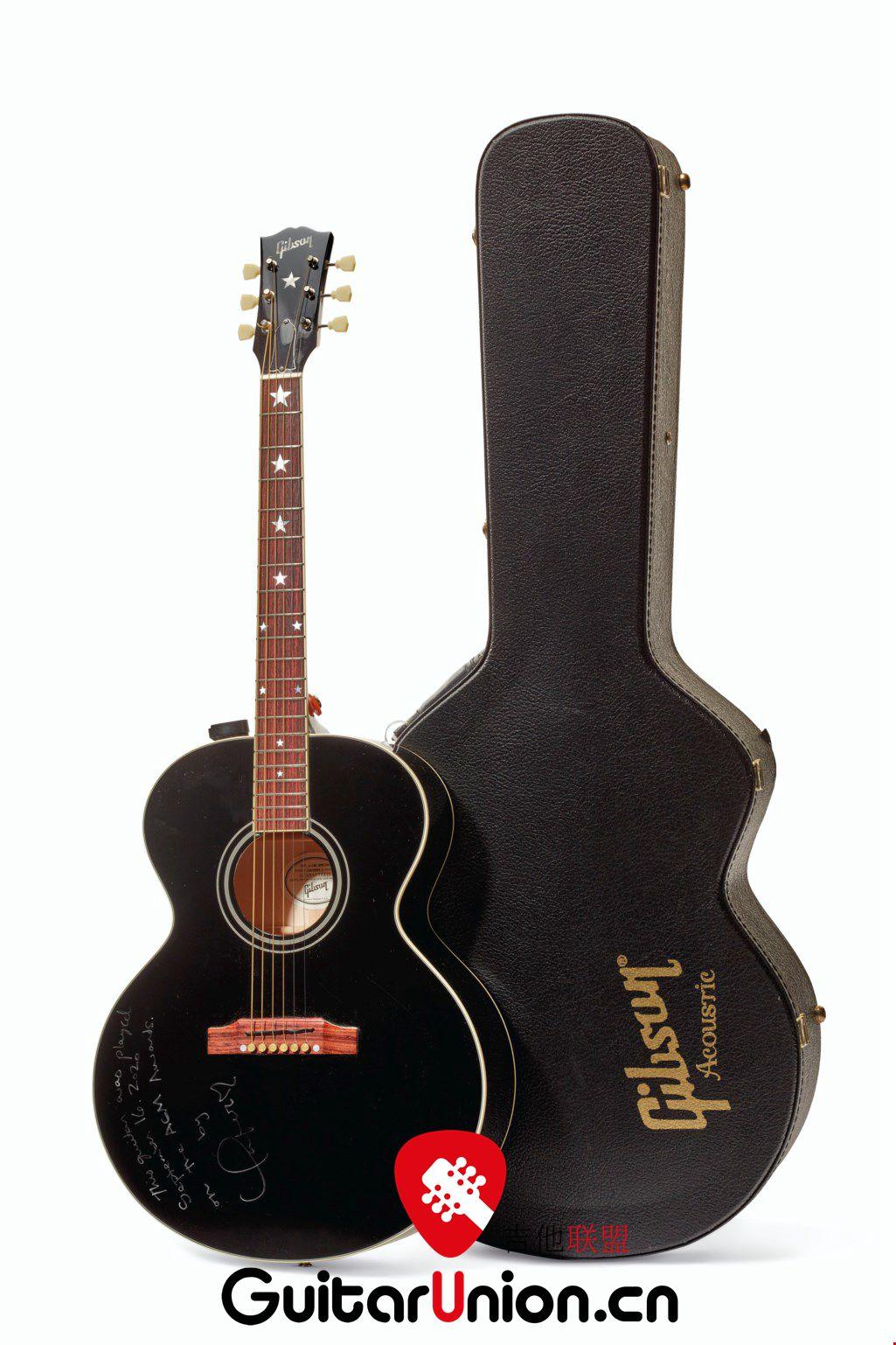 品琴美国女歌手唱作人taylorswift吉普森gibsonj180吉他真是太美了