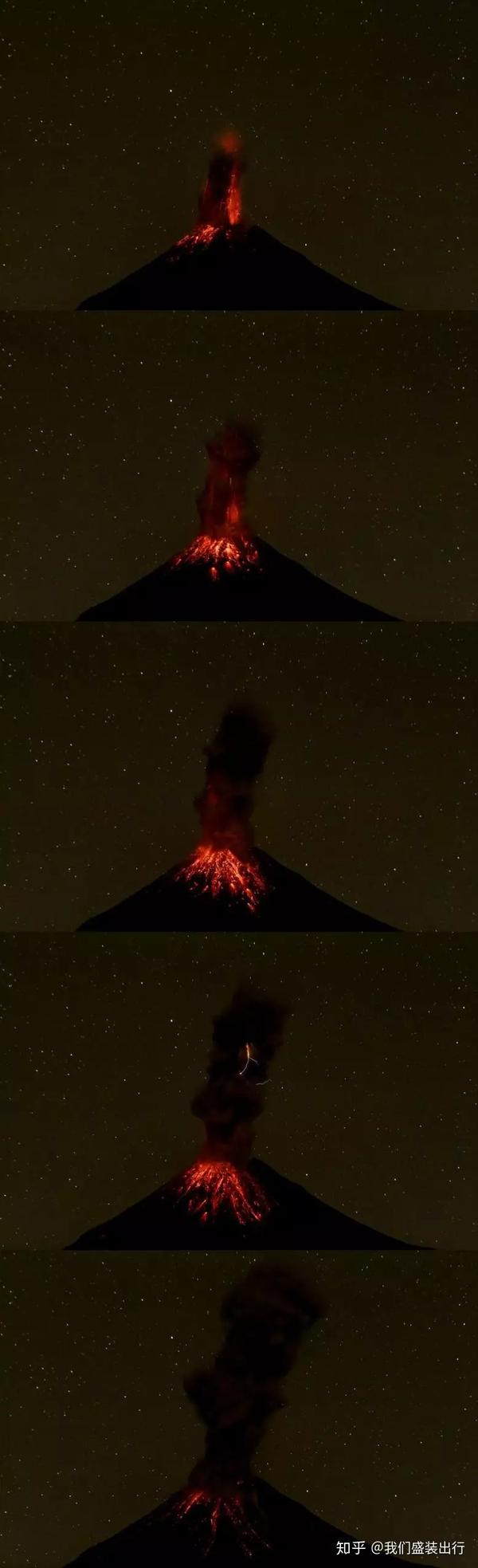 他们冒着生命危险 只为拍下极致的火山与星空 知乎