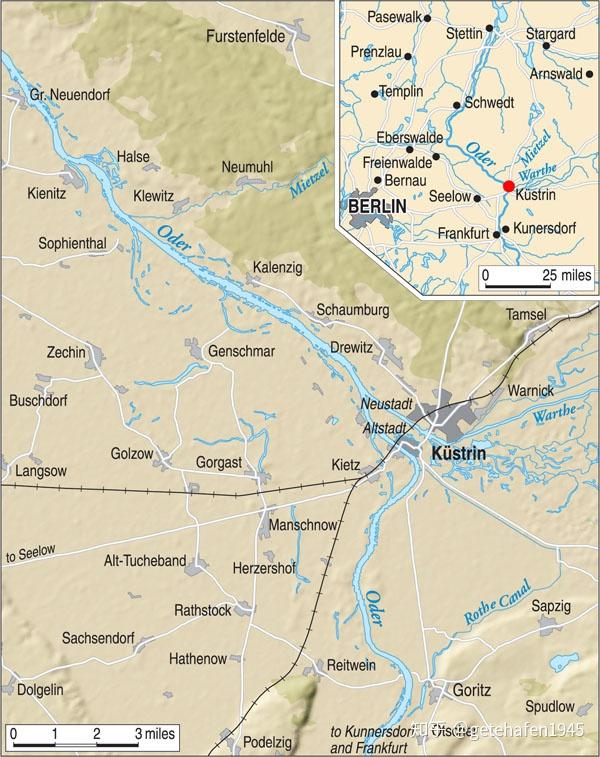 东线战争杂谈之三十四奥得河之死屈斯特林的陷落上