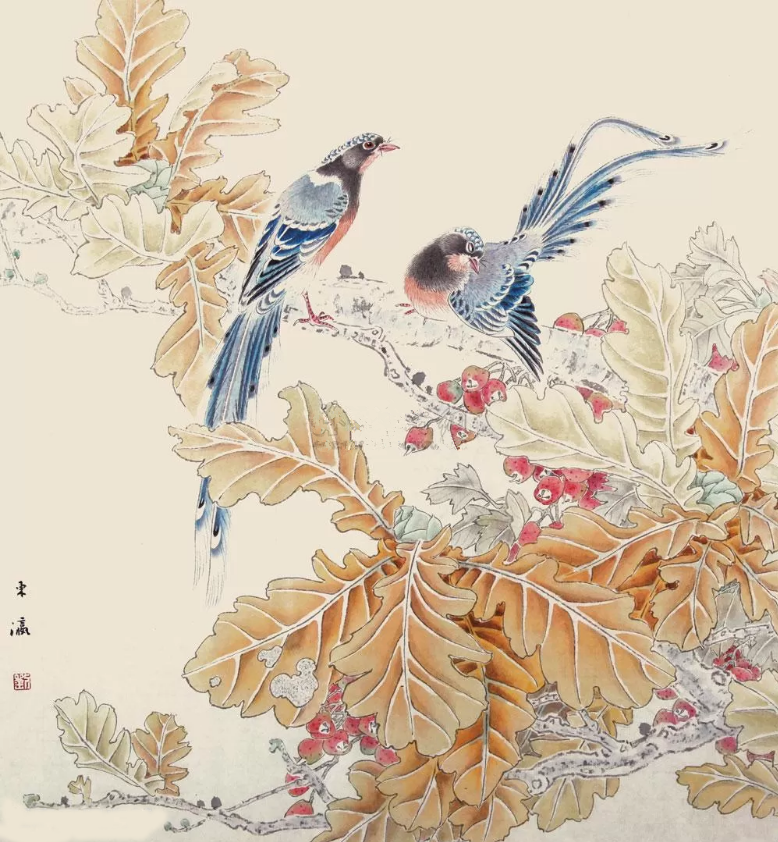 【艺术世界】意态万方——刘东瀛工笔花鸟画