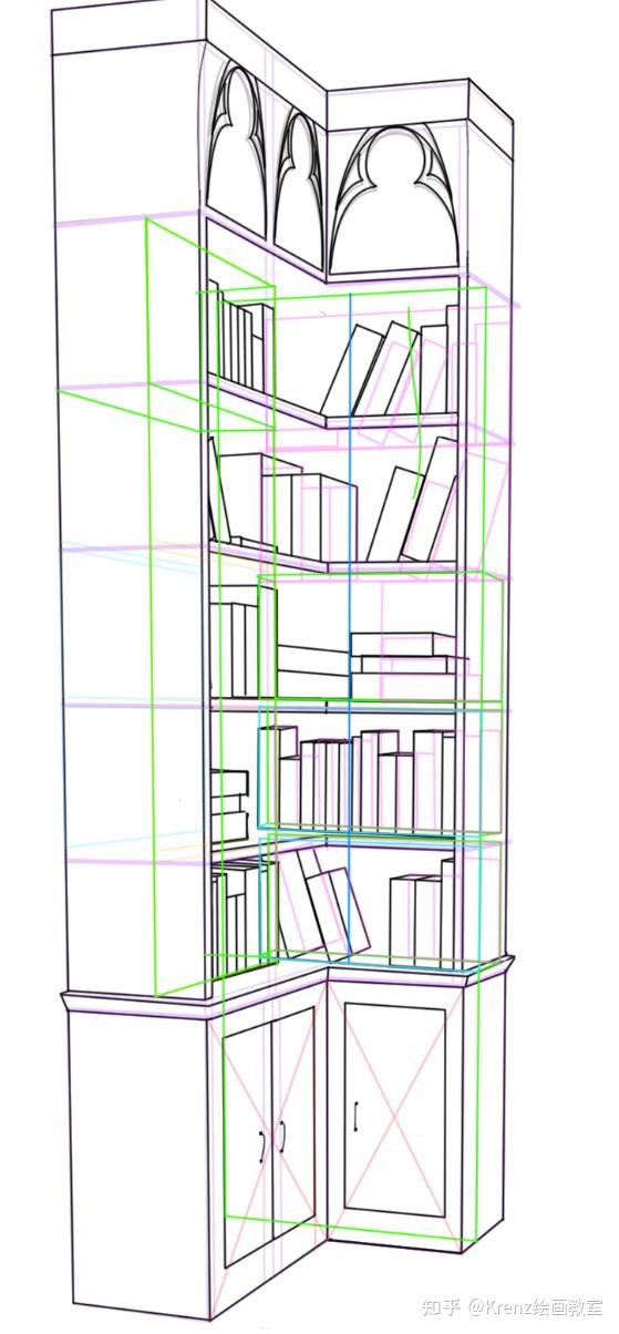 krenz绘画教室优秀作业心得基础透视与结构0090