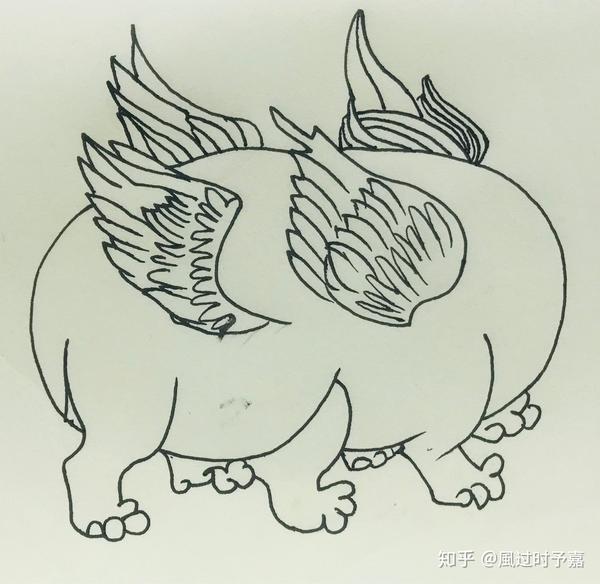 山海经异兽录之帝江