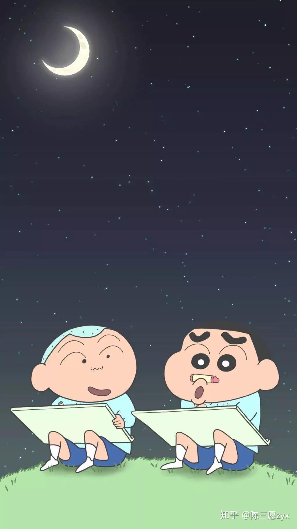 有没有蜡笔小新中小新和他朋友们一起的壁纸