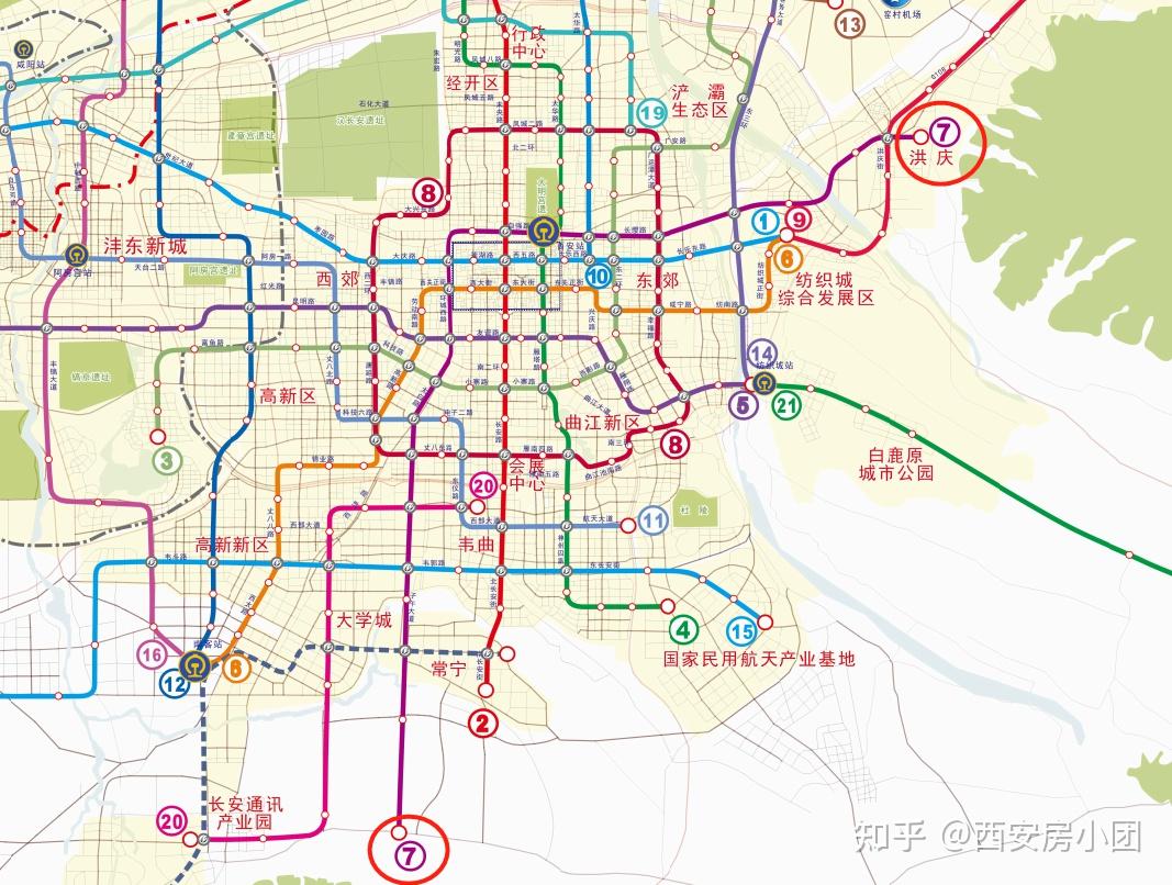 西安地铁7号线御锦城图片