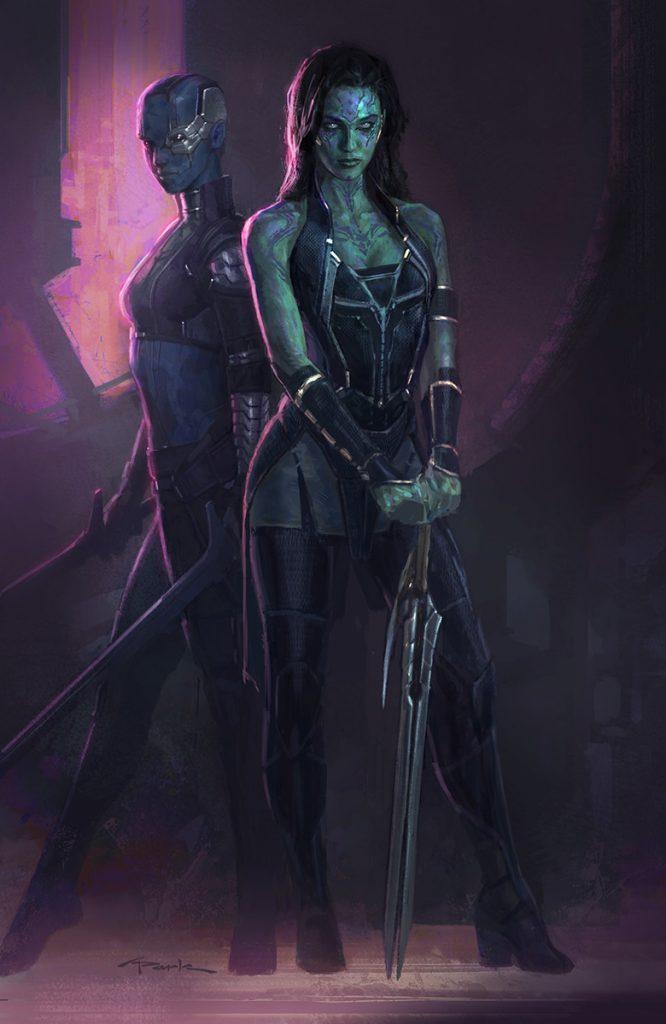 大师班:设计战争女神小焰-黑焰cg官号