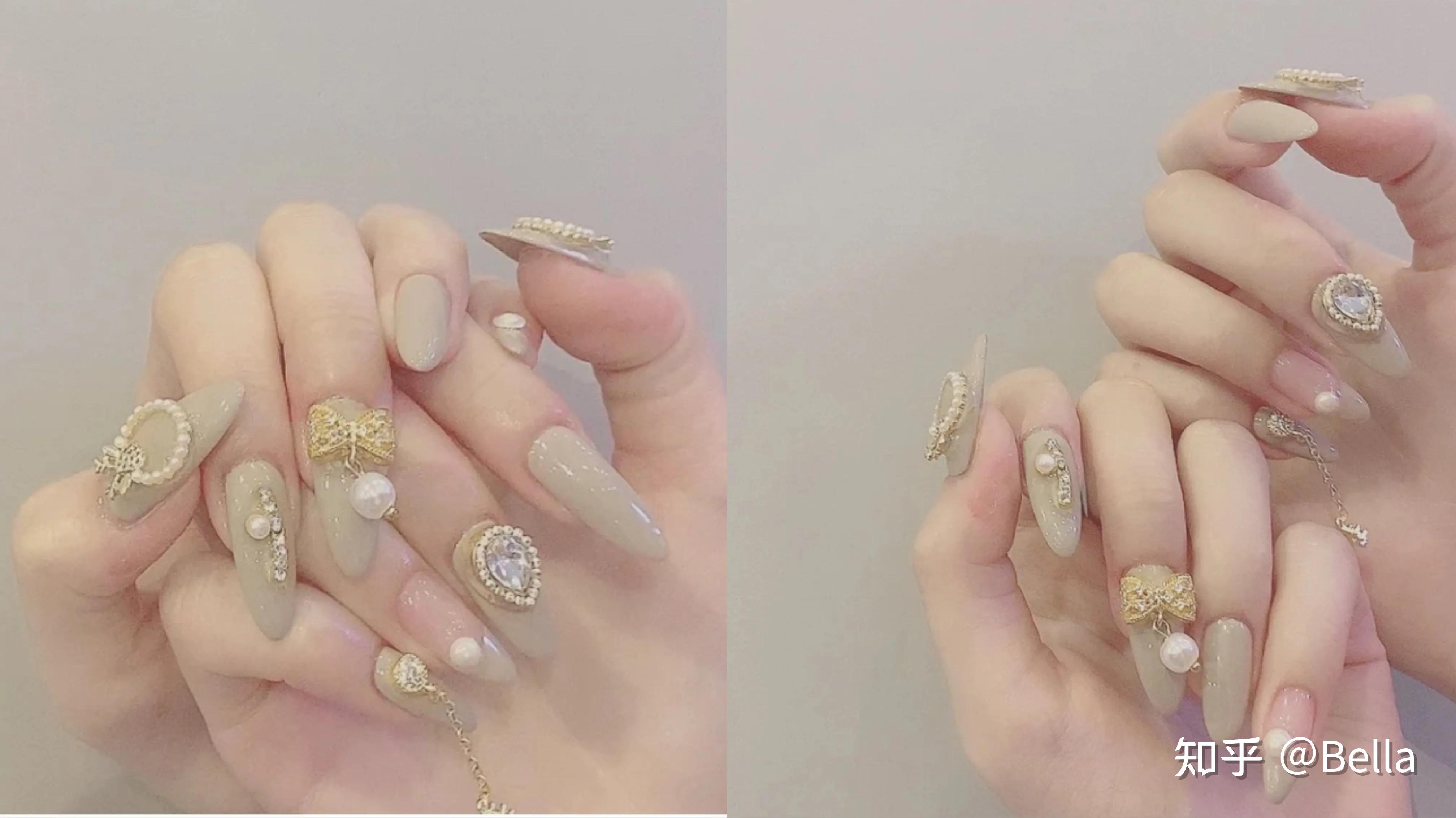 奢华巴洛克美甲做腻常规不妨试试夸张款姐也想十指不沾杨春水