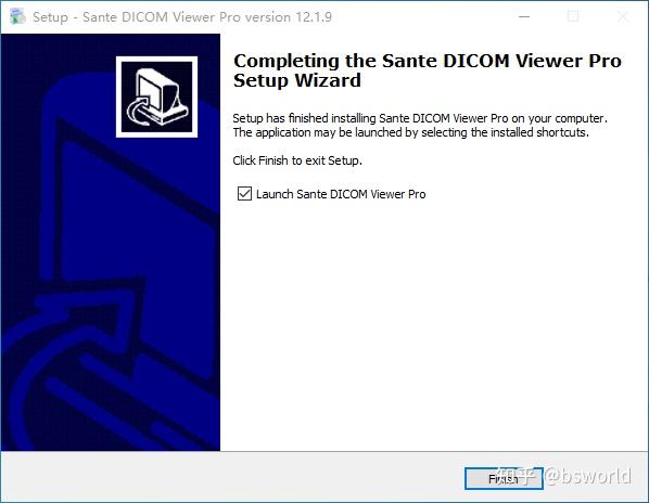 Sante DICOM Viewer Pro 12.2.5 instaling