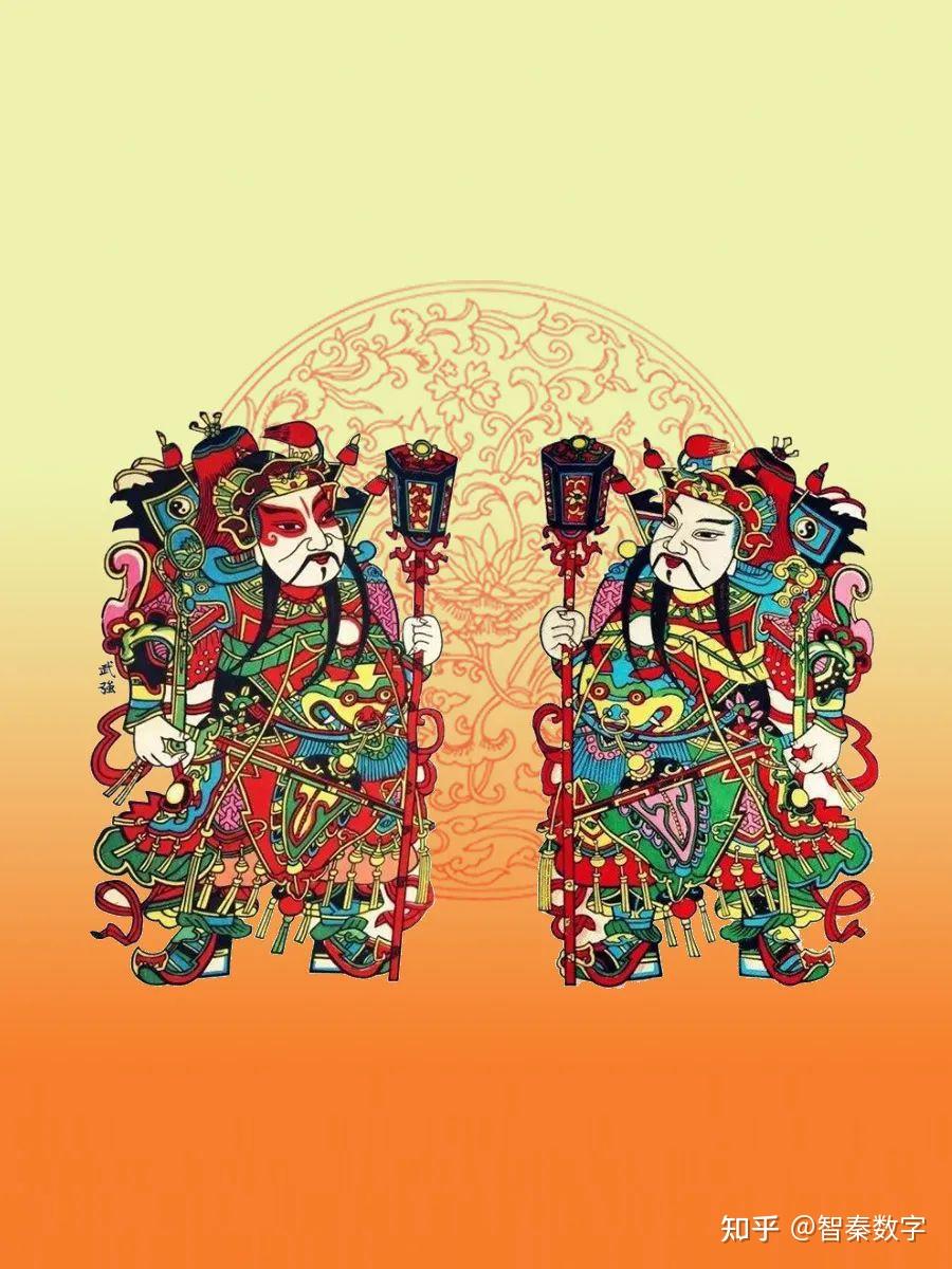 中国建筑构造系列 ——门神 - 知乎