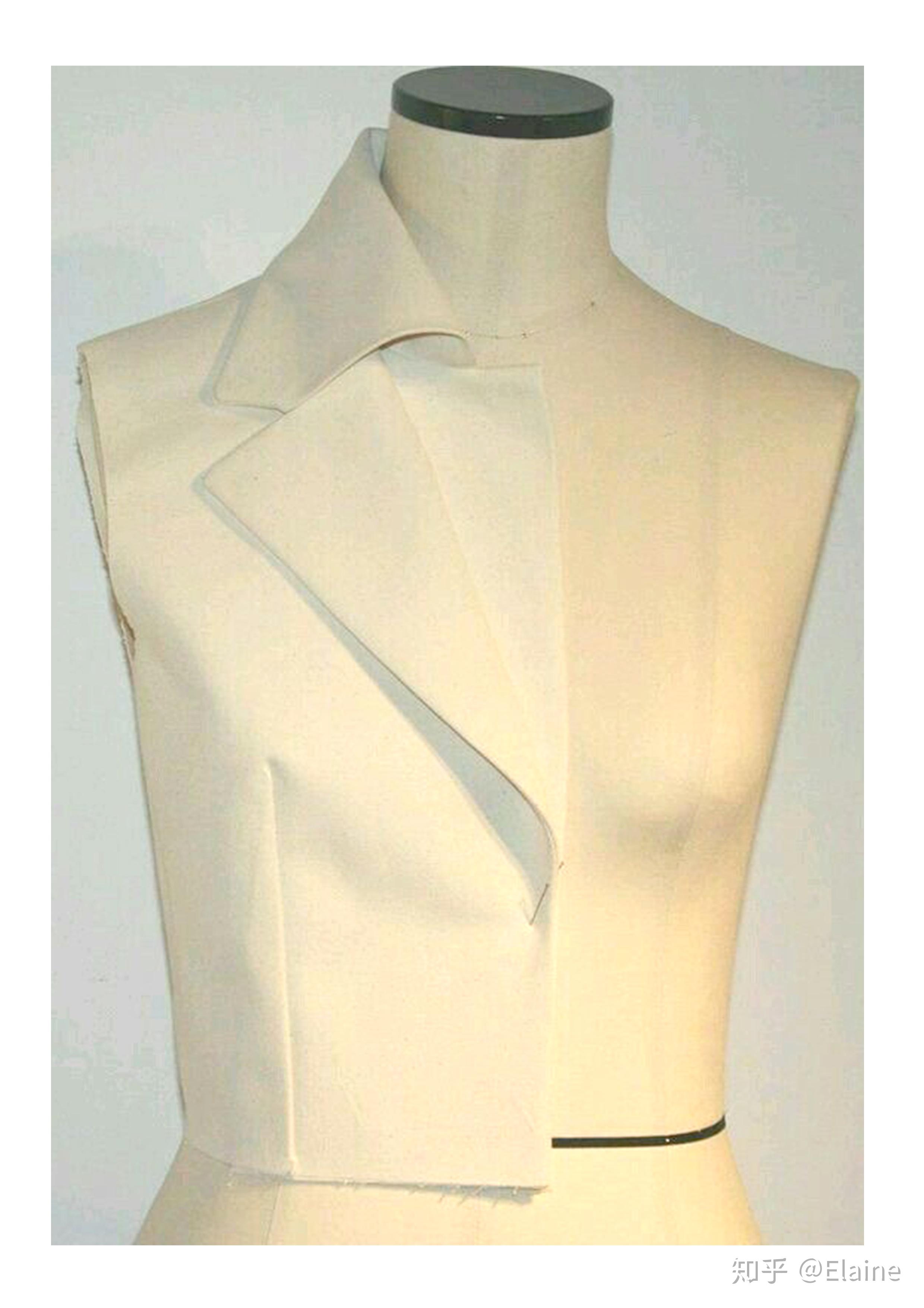 服装设计【立裁领子的变化及各种可能】