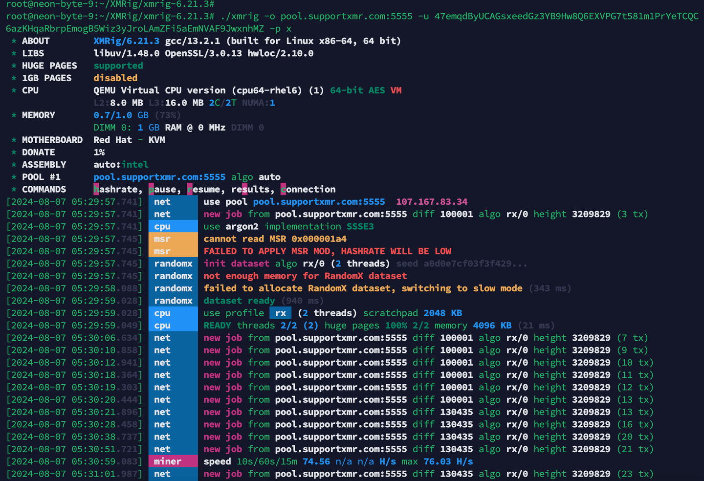收手吧，在矿池打工的XMRig - 知乎