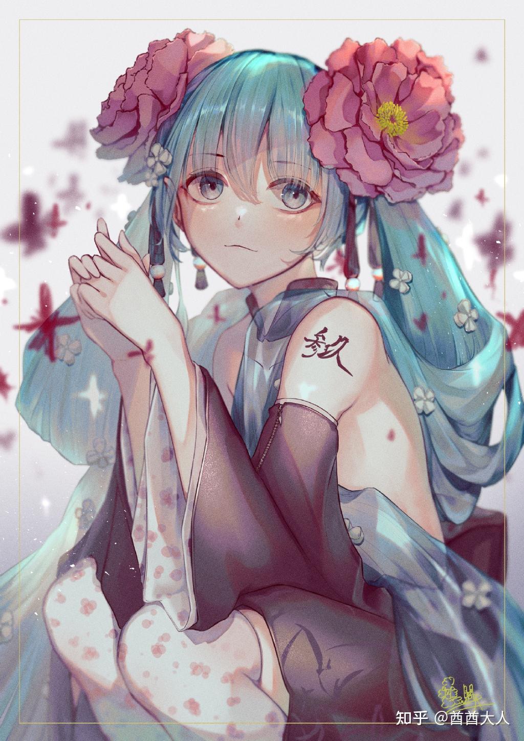 初音未来虎年贺图图片