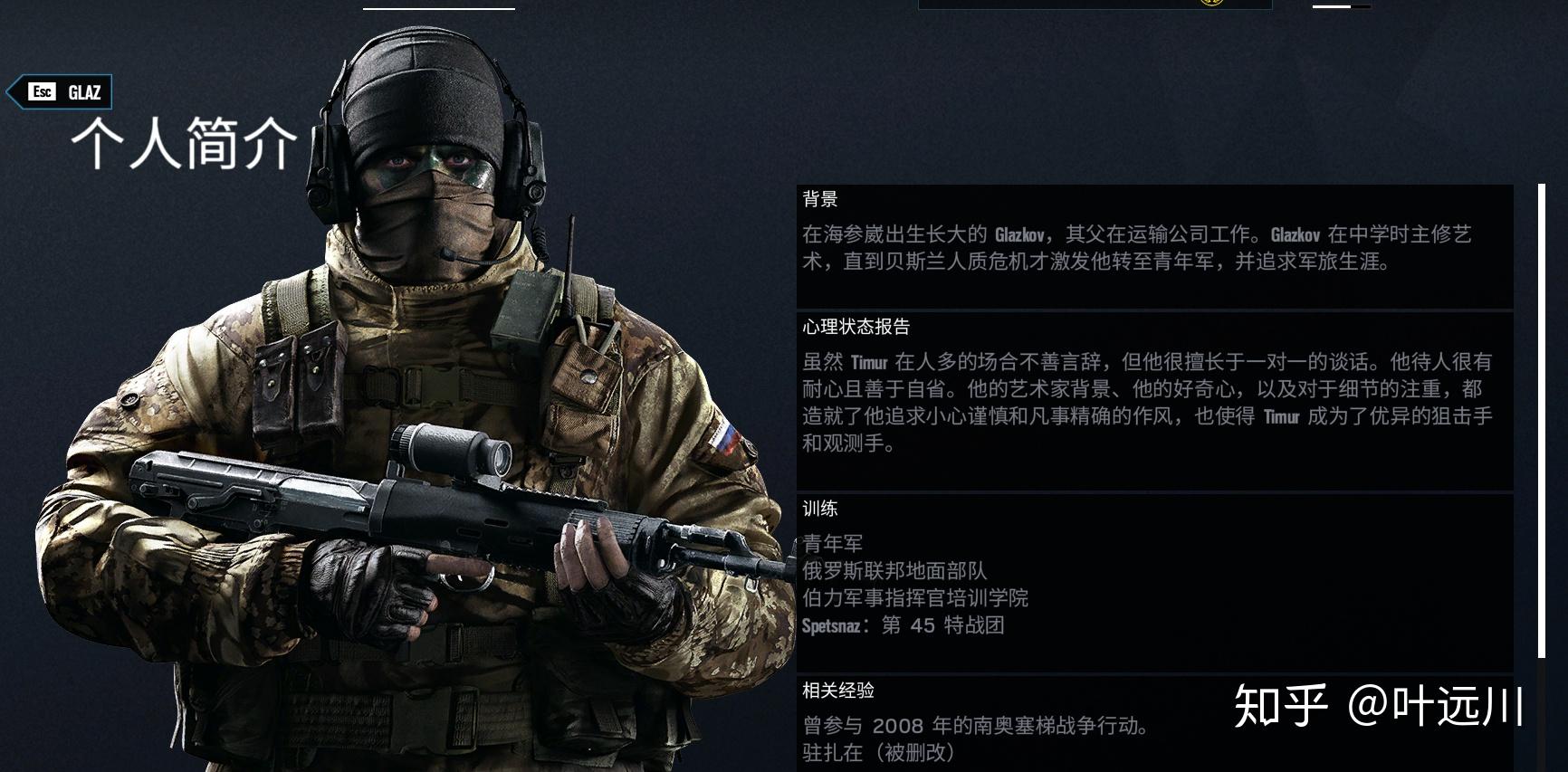 彩虹六号干员的用法与简介spetsnaz1