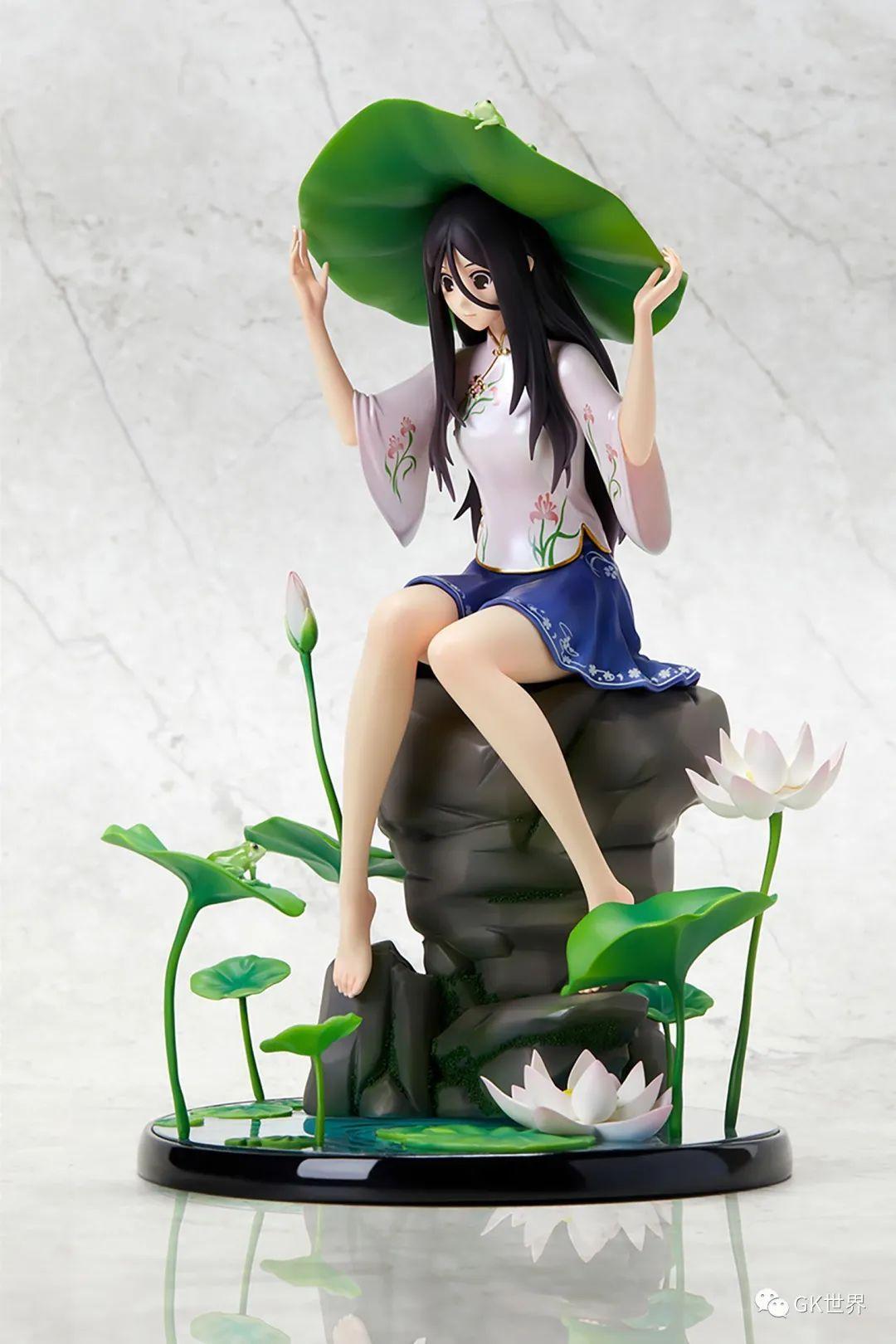 yoousi一人之下冯宝宝世外桃园般的荷塘场景太美了