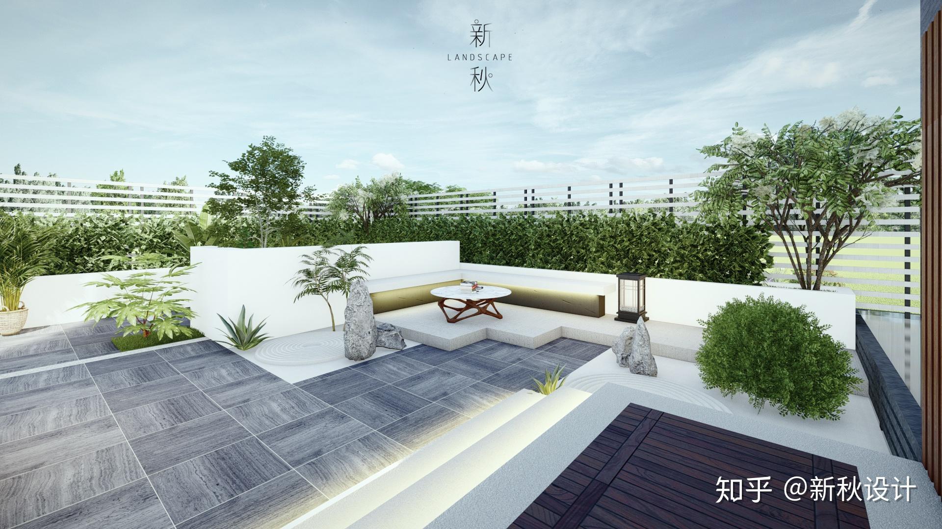 100平米现代轻奢庭院设计分享