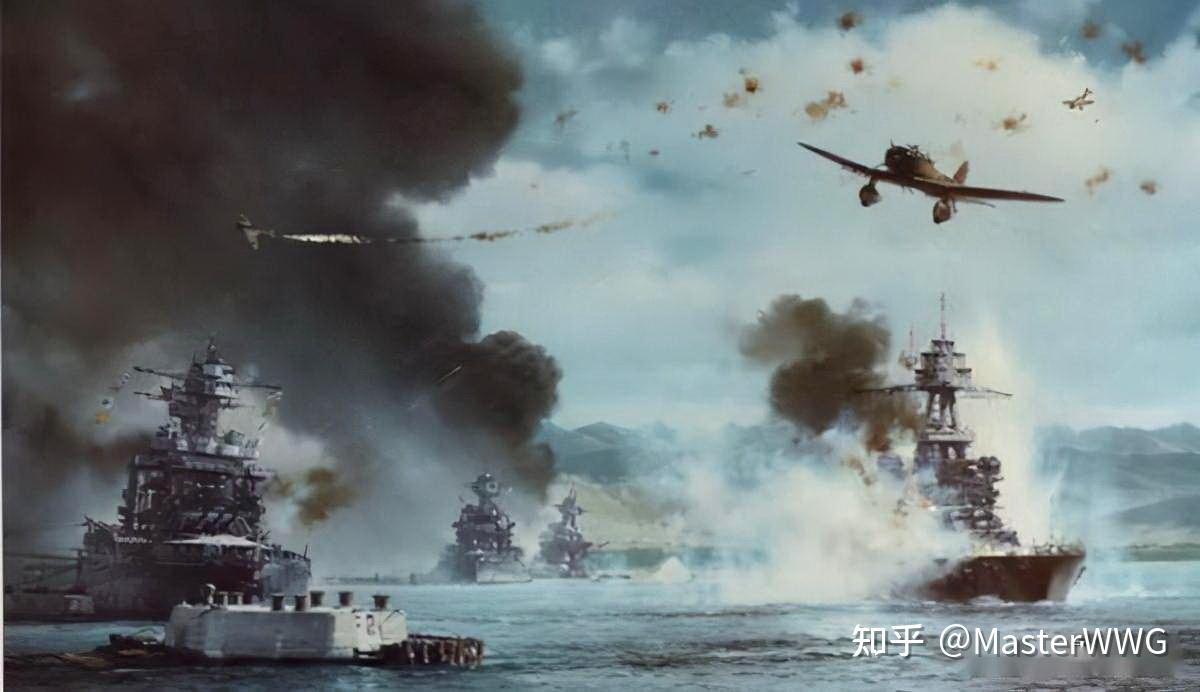 日本偷袭珍珠港事件八十周年：珍贵老照片再现历史场景 知乎 