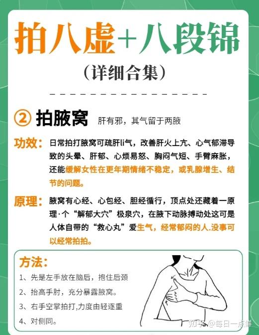八段锦+拍八虚:古老的健身法宝,你还不知道吗? - 知乎
