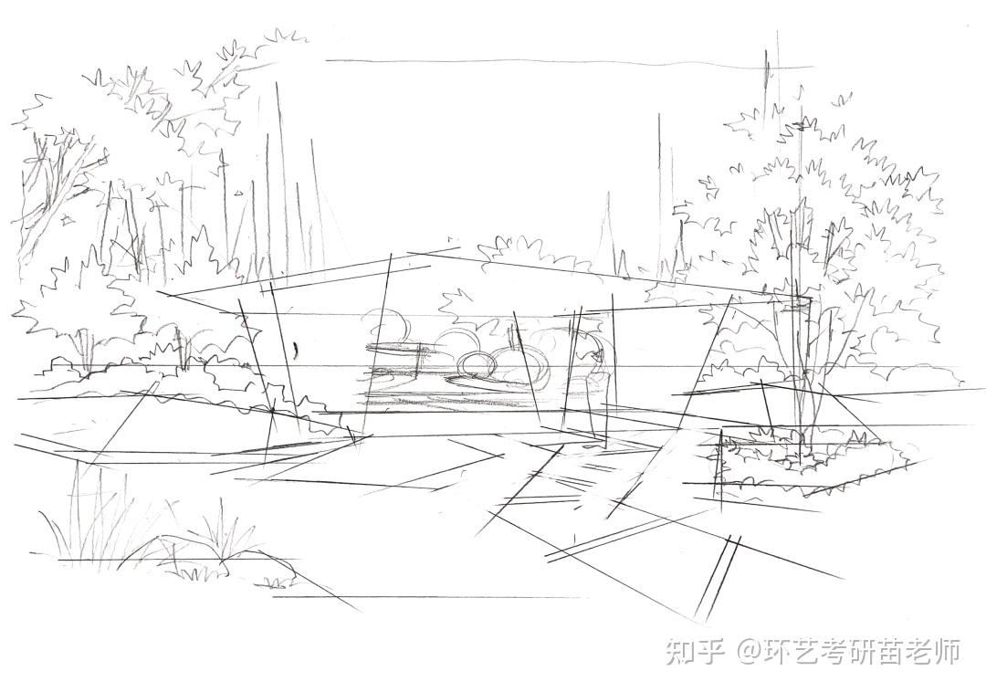 手绘干货 | 12套景观手绘步骤图详解,太过瘾了(含参考图)