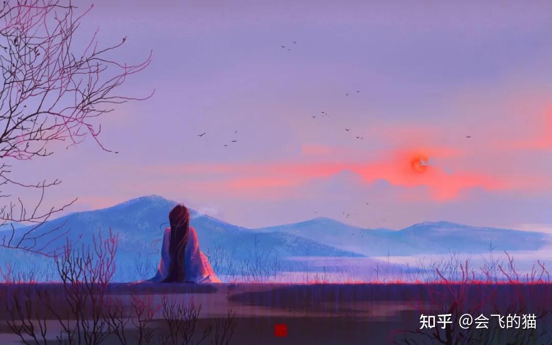 古风唯美插画集|超温柔,绝美意境 - 知乎