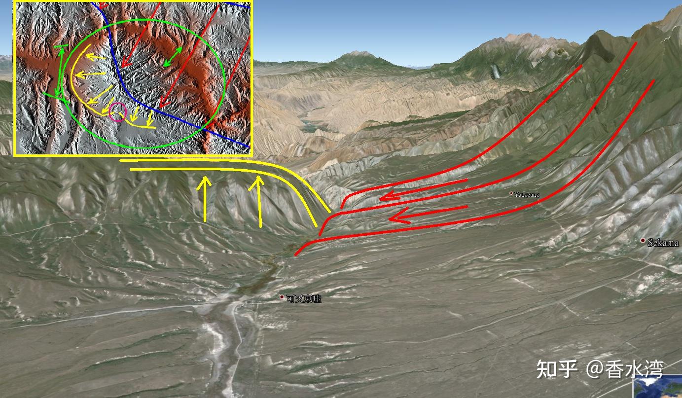 2.坎布拉周边地形的形成机制